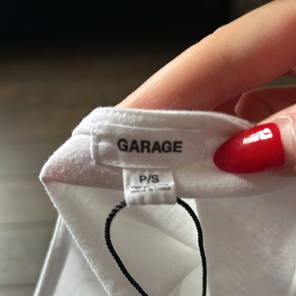 Women’s white open back garage body suit - Picture 3 of 3